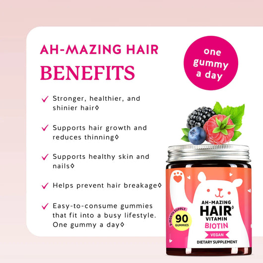 Nutria™ Biotin Hair Gummies